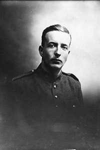 Remembrance Day Trinity - one of the men from the Trinity College community who registered to serve in the First World War